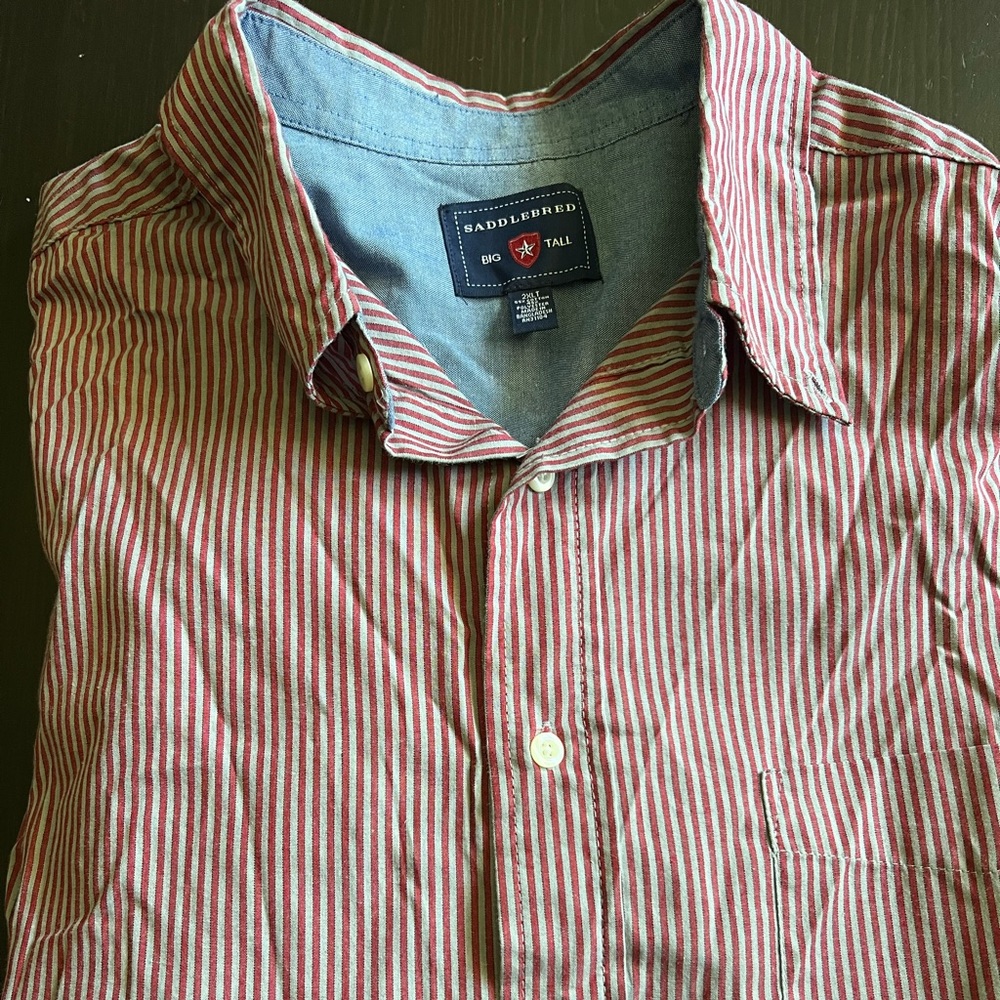 Men’s Saddlebred Button down size 2xlt